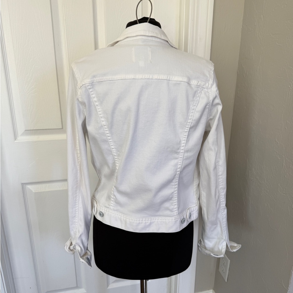 AG Classic White Denim Jacket - Picture 2 of 7